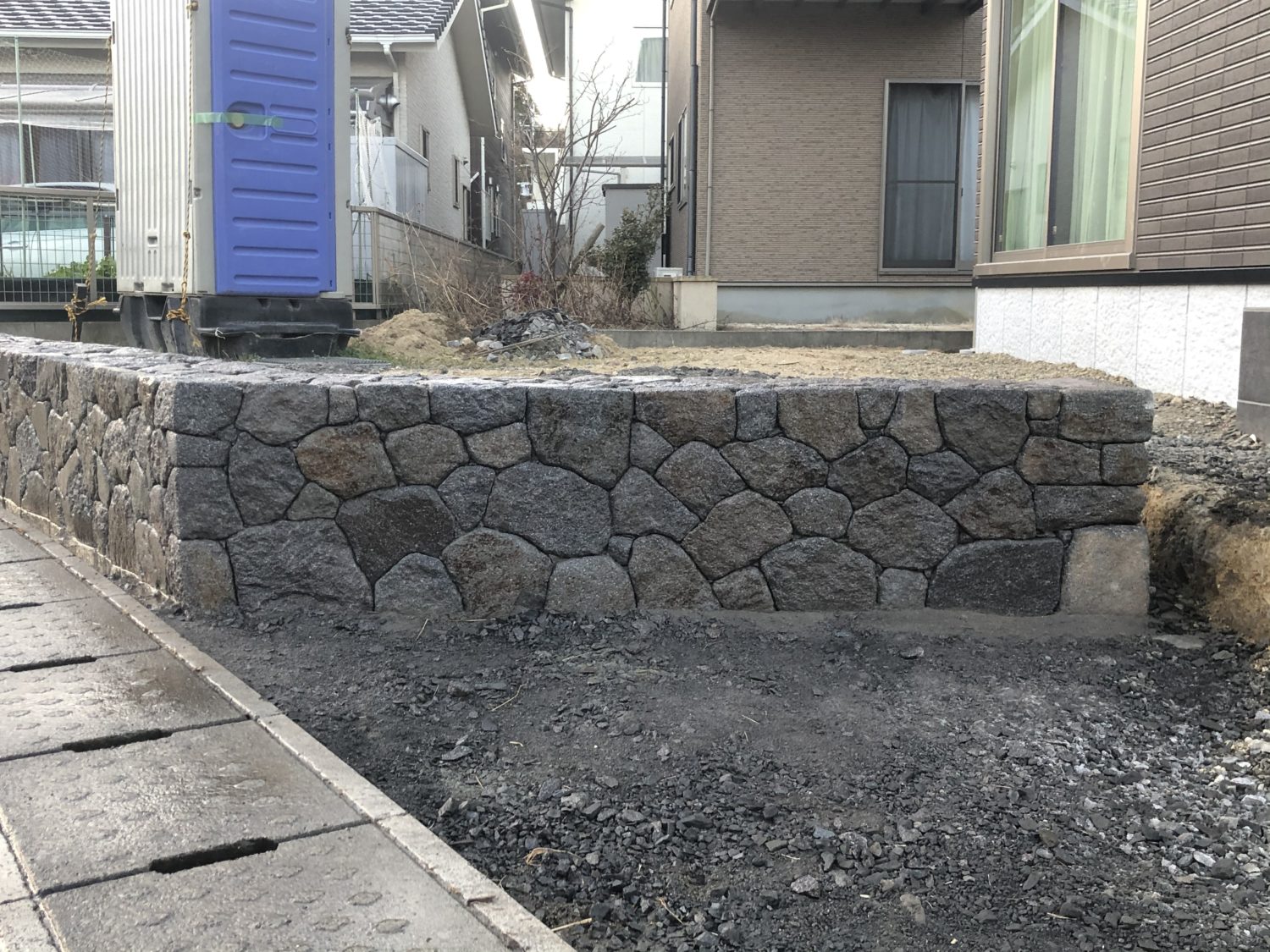 石のしごと　石積み　〜バチッと野面でカチ合わせ〜